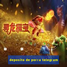 deposito de porra telegram